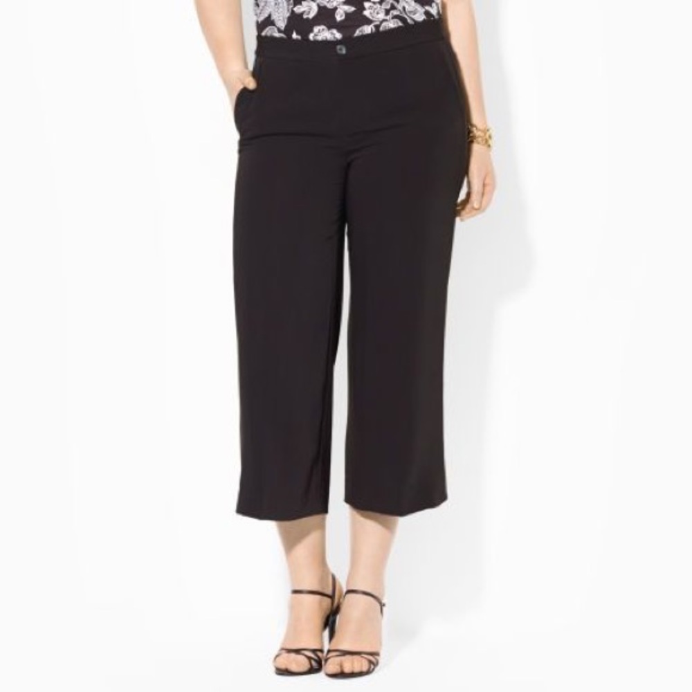Ralph Lauren Cropped Wide Leg Pants